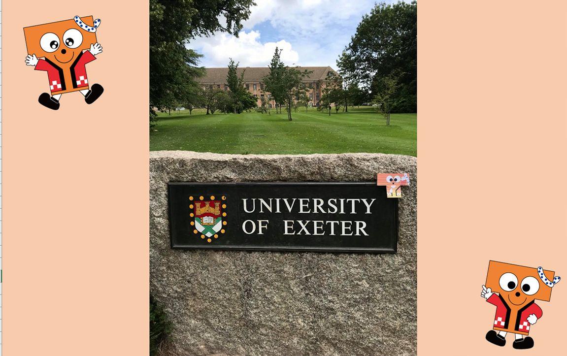 1994年から拓大の提携校になった英国のエクセター大学を訪問しました。拓大からは夏期講習生、夏期講習からさらに秋学期、春学期の長期研修生が今まで、300名以上、ここで学んでおります。中には修士号や博士号取得のために戻ってきた学生たちもいます。