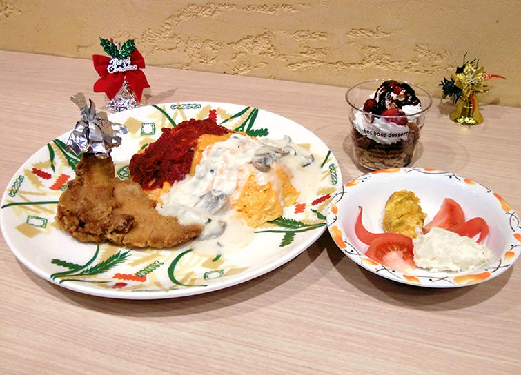 クリスマスプレート（ORANGE CAFE） | 学生食堂 | 学生生活 ｜ 拓殖大学