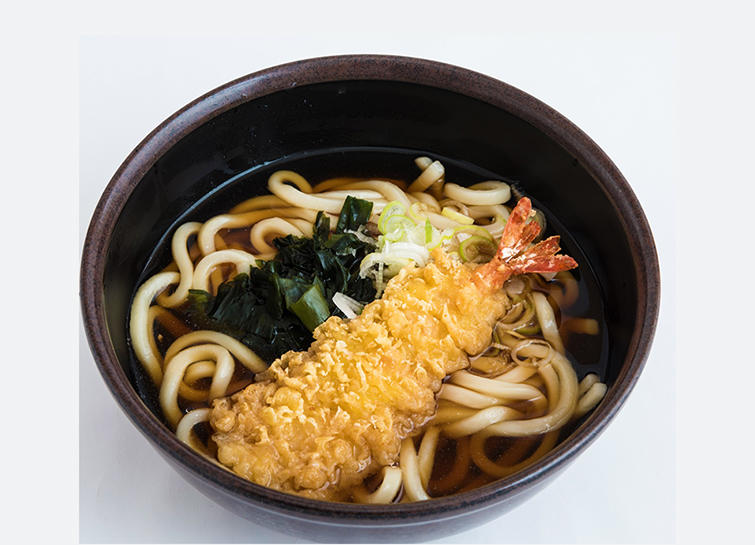 海老天うどん