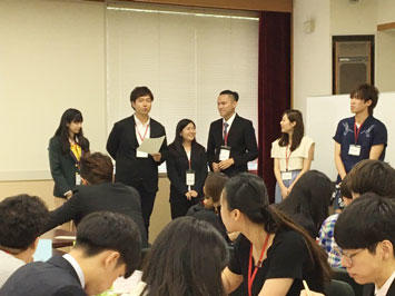 日台学生の討論・発表会