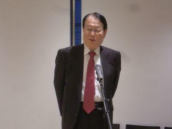 森本総長・塾長