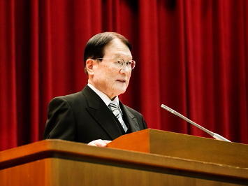 平成29年度 学校法人拓殖大学総長 入学式祝辞